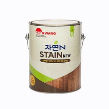 조광페인트 자연N 스테인NEW 3.5L, 검정, 1개