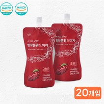 오미자즙 오미자엑기스 고랭지오미자120ml x 20포 X 1 고랭지재배오미자 문경산 오미자열매 오미자차 오미자액상차 문경오미자즙 국산오미자추출액 오미자 액상차 문경오미자 오미자액, 상품선택