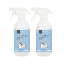 뽀숑 반려동물 탈취제 산뜻한 바람 500ml x 2개 강아지 고양이 냄새 탈취