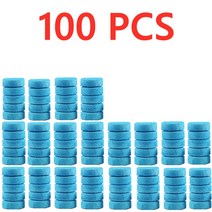 자동차창문수리 자동차창문수리도구 20/50/100/200Pcs 자동차 앞 유리 유리 솔리드 클리너 솔리드 와이퍼, 03 100 pcs
