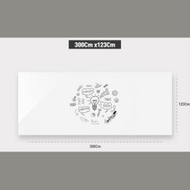 공부방 DIY 화이트보드 시트지 300x123 교육아이템 논술학원 벽부착시공