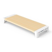 NEXT-MS3308M/다기능 모니터 스탠드(8in1)/USB3.0 2포트/USB-PD충전 지원/마이크/오디오 단자/SD/MicroSD 슬롯/고밀도 MDF 재질/최대 32형 모니터