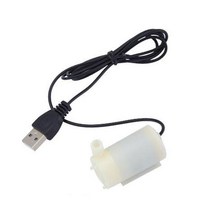견고한 1pc 미니 잠수정 워터 펌프 DC 3-6V 저소음 브러시리스 모터 80-120L/H, 03 green