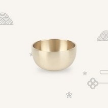 새드리 호담 명인 명장 전통 방짜유기 이화 술잔 1P, 단품