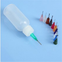 최고의 가격 50ml 빈 전자 액체 플라스틱 로진 플럭스 알코올 병 디스펜서 로진 솔더 플럭스 페이스트 11Pcs 바늘 도구 부품