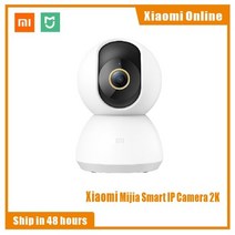 Xiaomi-Mijia 오리지널 스마트 IP 카메라 2K 360 도 동영상 와이파이 야시경 무선 웹캠 보안 캠 베이비 모니터 CCTV 샤오미 미지아 가정용 나이트 비전 씨티비, [03] add UK adapter, [01] Standrad 2K