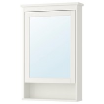 이케아HEMNES 헴네스 단문형거울장 화이트 63x16x98, One Color, One Size