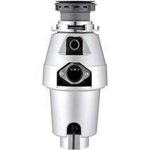 NEWTRY 쓰레기 처리 가정용 분쇄기 주방 싱크 음식물 처리기 초퍼 기기 자동 식품 12 HP실버, 은