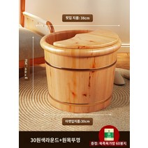 편백나무 나무족욕기 심신안정 히노끼 건식 편백좌훈족욕기 지압기, G