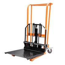 수동 지게차 스태커 리프트 핸드카 유압식, 범용 포크형 400kg 0.9m 리프팅