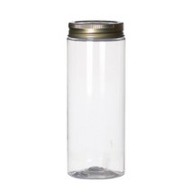 잡곡 용기 원형500ml 1박스 225개, 블랙캡