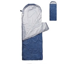 경량 캠핑 침낭 블루 겨울용침낭 1인용침낭 겨울텐트 삼계절침낭 겨울캠핑난방 백패킹용품 캠핑용이불 캠핑소품