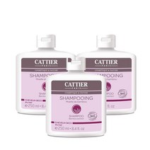 까띠에 밤부 샴푸 250ml Cattier Shampooing 프랑스화장품, 3팩