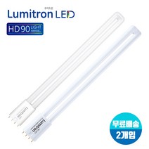 [천삼백케이] [루미트론] 루미트론 HD LED FPL 형광등 19W 주광색 x 2개입, HD LED 19W(FPL32W/36W대체), 주광색(하얀빛)
