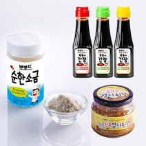 뽀뽀뜨 자연맛양념가루, 5개, 장5종세트(된장 간장 소금)