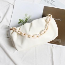 여자 그린색 볼드 체인끈 크로스백 셔링백 20대여자 보세가방 여학생