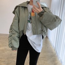 여성복 캐주얼 보온 베스트 패딩 코트