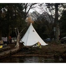 인디언 티피텐트 대형 차박 동계 텐트 화목 에어 낚시 캠핑 캠핑인디언, 대형 화이트