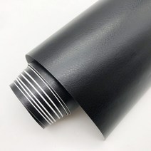 자동차랩핑지 카본시트지 랩핑지 인조가죽 시트지 자동차 포장용 새틴 금속 비닐 필름 무광택 블랙, 03 Black Leather_02 152x20cm