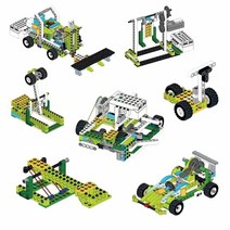 Wedo 2.0 45300 로봇 전원 기능 호환 하이테크 스마트 블록 DIY 교육 학교 학생 학습 빌딩 블록, W1, Basic Set