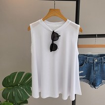 (스카이코코) 심플 라운드 플라이 나시