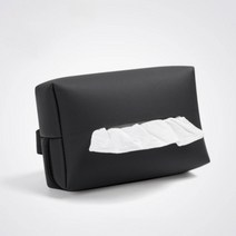 펀토피아 차량용 티슈케이스 암레스트 헤드레스트 휴지걸이, 1개, 블랙 대표사진