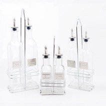 시노글라스 오일병 세트 3P 랙 포함 소, 150ml, 3개