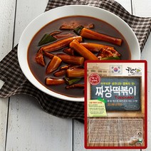 궁물푸드 궁물떡 궁물떡볶이, 390g, 궁물떡짜장맛, 3팩