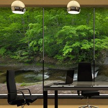 88mall 바다하늘 풍경 롤스크린