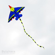 buluinara 비행기 연 (가오리연 대형연 동물연 연날리기), 파랑