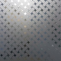 창문시트지 무점착 T-085, 사선격자