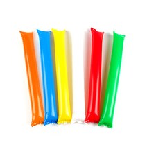 피플스파티 응원도구 사각막대풍선 10쌍, 옐로우