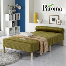 파로마 아이리스 단면 카키(S) 일반스프링매트리스, 24~25cm, 카키