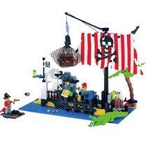 파피앙 호환블럭 해적블럭시리즈14종 조립블럭, 해적시리즈-302-인양작업