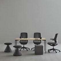 데스커 1600x800 베이직 책상 DSAD016, 상판-화이트/다리-화이트