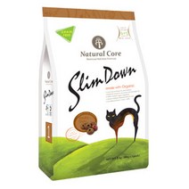네츄럴코어 고양이 슬림다운 노그레인 1kg 다이어트사료 sd 사료, 1포, 닭