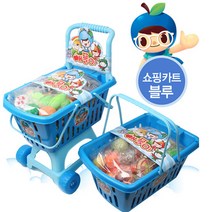 코코랜드 애플이 쇼핑카트, 블루
