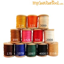 가죽공예 - 세라필 No.10 (9합사) Basic Color, No.3000, 1개