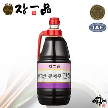 장일품 한국산 콩메주 간장, 1.8L, 1개, 1개
