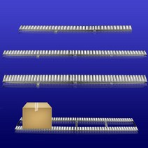호가 국산 플라콘 4M 3M 콘베어롤러 컨베어 물류운반 택배, 73 type x 4m, 1개