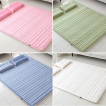 블레딕홈 무악취 빨아쓰는 로얄화이바솜 매트리스토퍼 커버, 면화이트