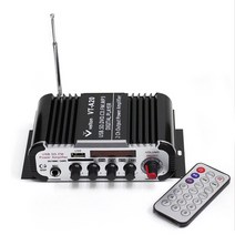 velton VT-20 미니앰프 아답터형 강의용앰프 차량앰프 카앰프 매장앰프 블루투스앰프, 아답터형-블랙