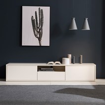 리바트 후아 1800 스탠다드 거실장 (2색), 퓨어화이트