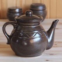 이천도자기 토비 옹기 주전자(중) 도자기용기, 1ml, 1, 450ml