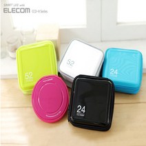 엘레컴 CD DVD 24P 자켓 MKB0044, 핑크