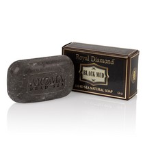 아로마데드씨 로얄다이아몬드 사해미네랄 블랙머드 비누, 110g, 1개, 110g