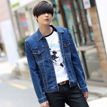 [플레이즈] 남성용 블루데님자켓