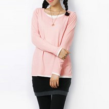 마더라이크 JS.긴팔레이어드수유티