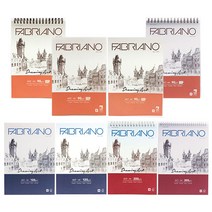 파브리아노 드로잉아트 스프링 패드, $G63_드로잉아트 AT02 / 120g / 패드 / A4, 이미지참조