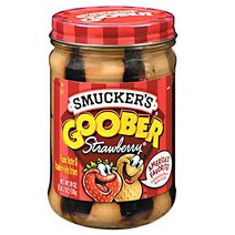 스머커즈 구버 딸기 땅콩 버터잼, 510g, 1개